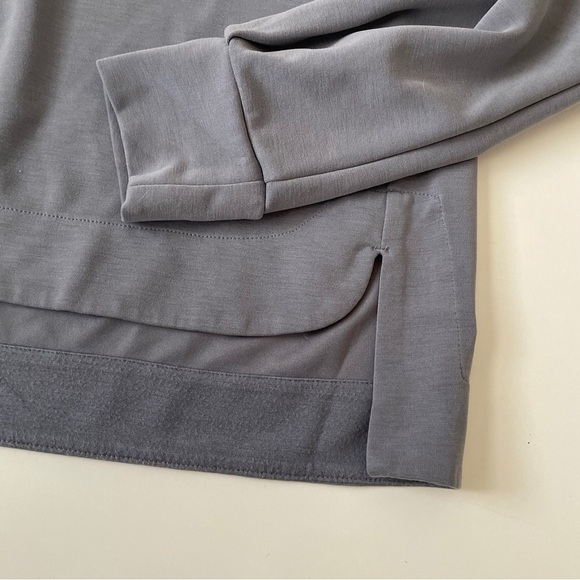 Athleta Seasoft Crewneck Sweatshirt in COSMOS gray blue, Size XS - Picture 8 of 16